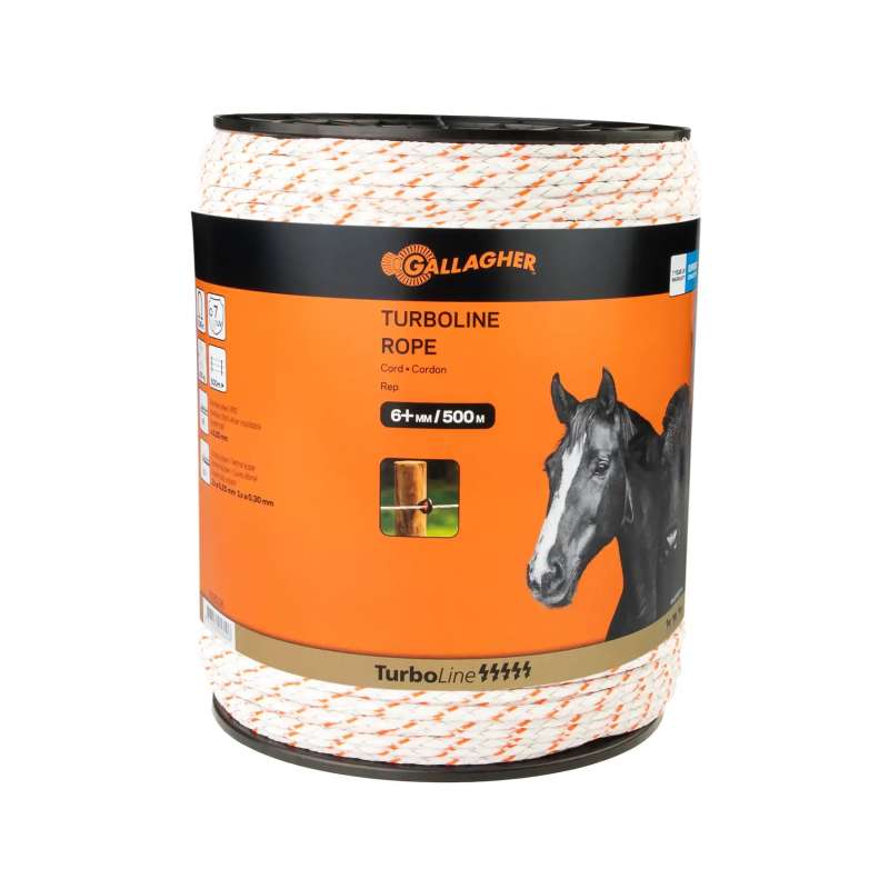 Gallagher TurboLine Cord 500 meter wit