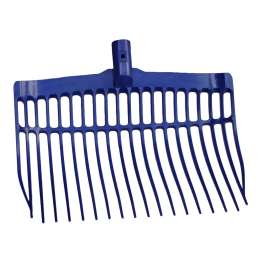 Mestvork zonder steel Blauw