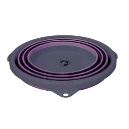 Excellent Horse Vouwbare Emmer lila/grijs