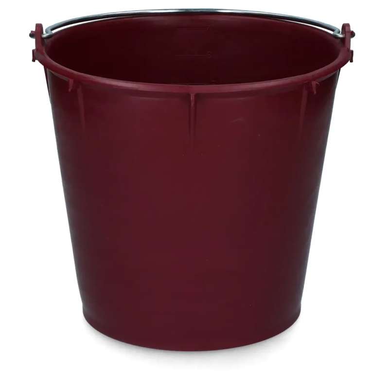 Emmer met beugel Bordeaux rood 7 liter