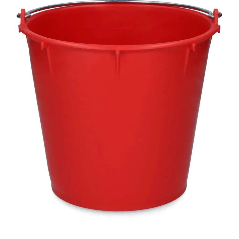Emmer met beugel rood 7 liter