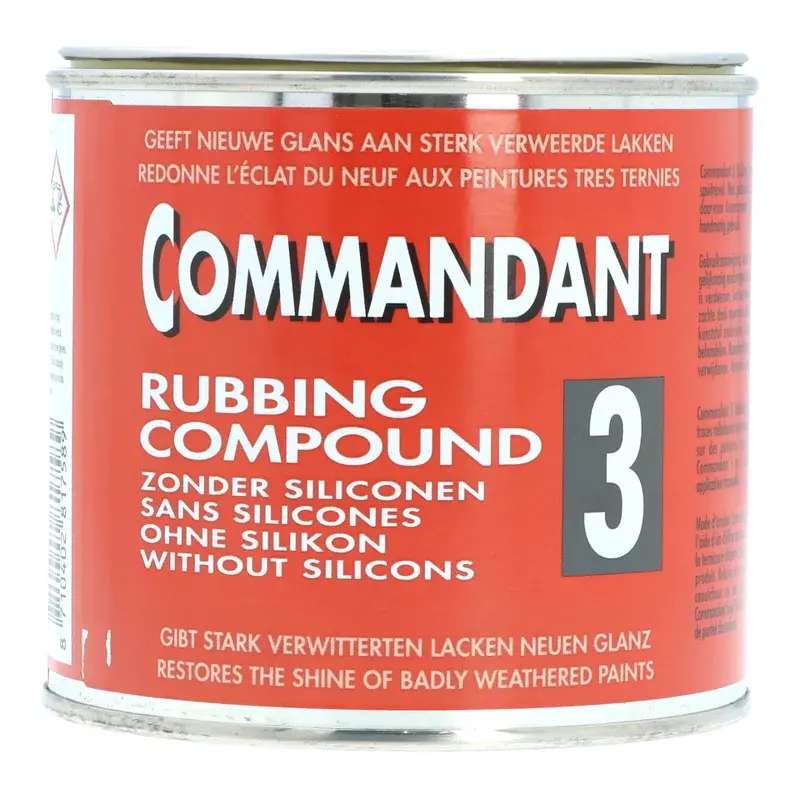 Commandant 3 Rubbing Compound 500gr