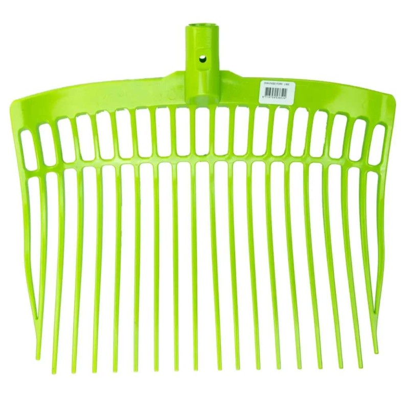 Mestvork zonder steel limegroen