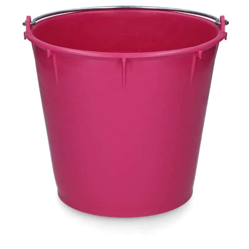 Emmer met beugel roze 7 liter