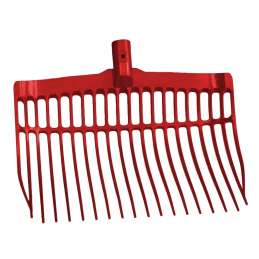 Mestvork zonder steel Rood