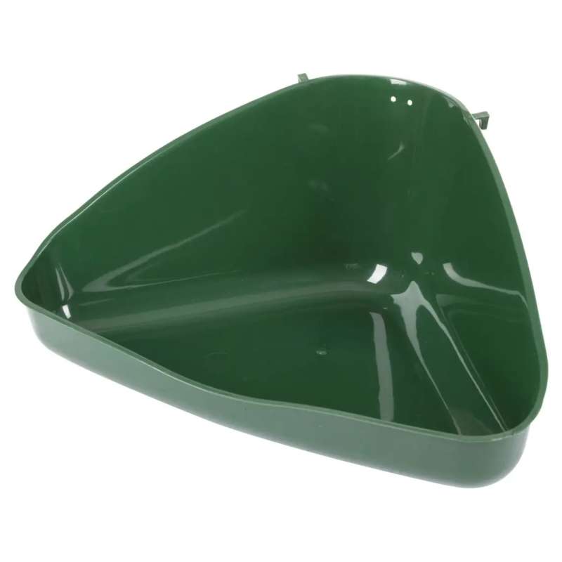 Hoektoilet voor knaagdierkooien 35 x 22 x 16 cm