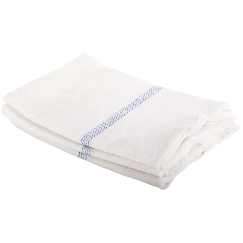 Dweil katoen 50x80cm wit 3 stuks