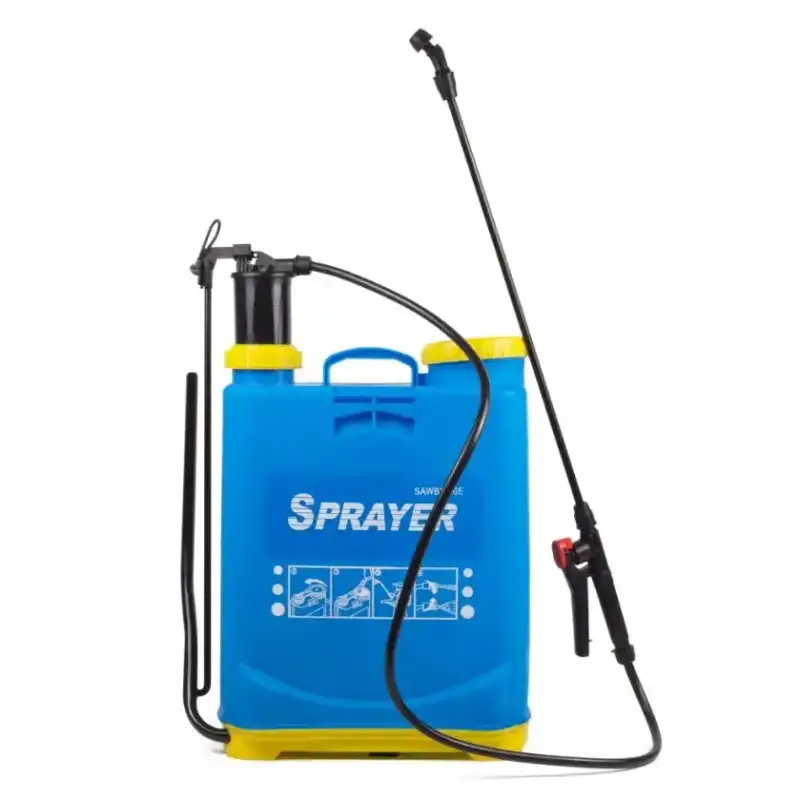 Rugspuit met zijzwengel 16 liter
