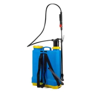 Rugspuit met zijzwengel 16 liter
