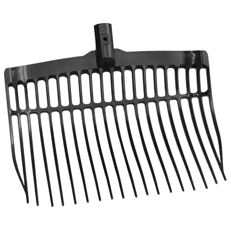 Mestvork zonder steel zwart