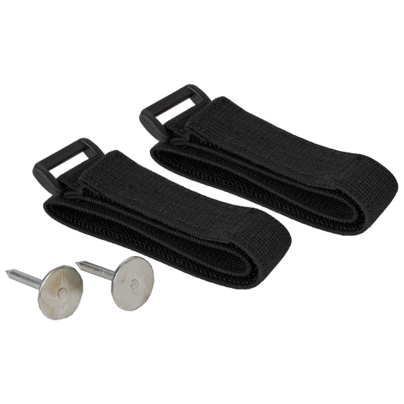 Boomklittenband met gesp 40 x 2,5 cm 2 stuks