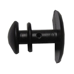 Kniebeschermer knop lang