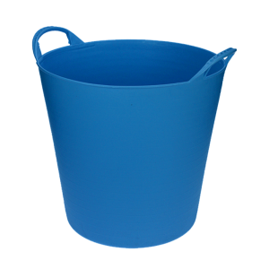 Flexibele Tuinmand 40 liter licht blauw