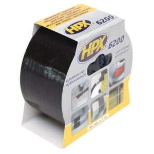 Duct tape pantsertape zwart 5 meter