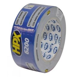 Duct tape pantsertape lichtblauw 25 meter