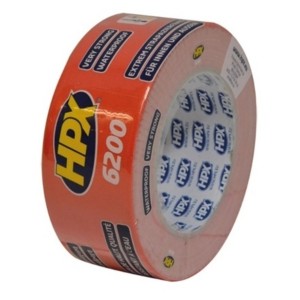 Duct tape pantsertape rood 25 meter