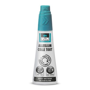 Alleslijm glashelder draai & doseer 90 ml