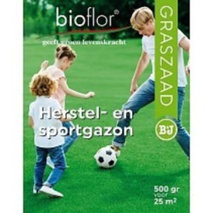 Bioflor graszaad Herstel- en Sportgazon voor 25 m2