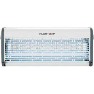 PlusZap-40 RVS elektrische vliegenvanger 2x18 Watt