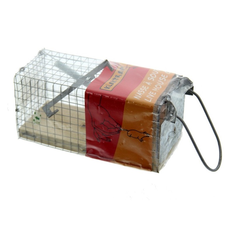 Muizenvangkooi basis hout 12 cm