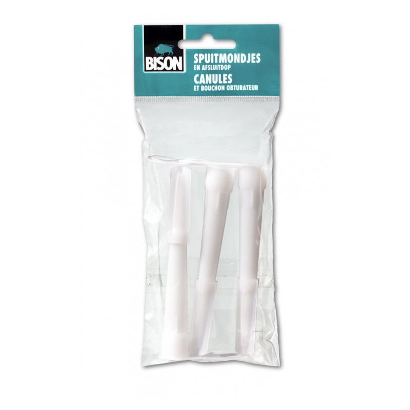 Bison spuitmondjes voor kit 3 stuks