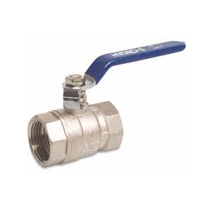 Hydro-S kogelkraan messing 1/2" binnendraad