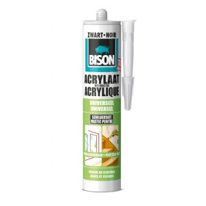 Bison acrylaatkit zwart 310 ml