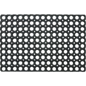 Deurmat open rubber ringmat 80 x 120 cm