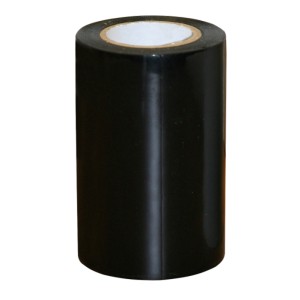 Kuiltape zwart 10m x 10cm