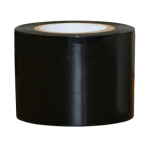 Kuiltape zwart 10m x 5cm