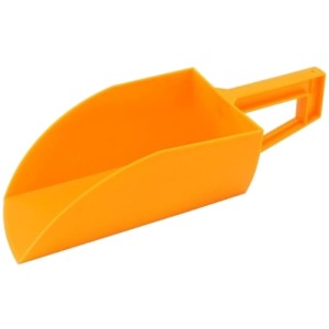 Voerschep 1kg Schepmodel Geel