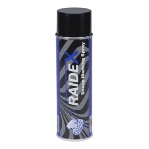 Merkspray Raidex schaap 500ml blauw