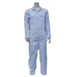 Kuipers kinderoverall polyester / katoen wit