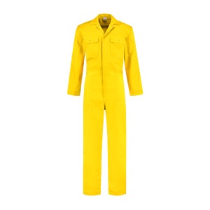 Kuipers overall polyester / katoen geel