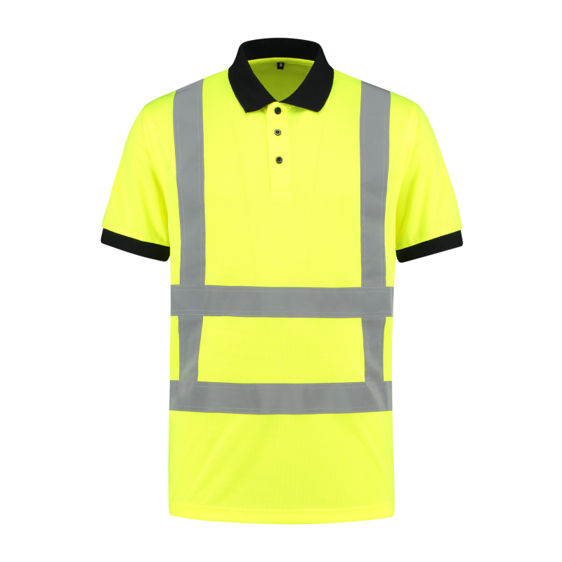 Kuipers High Visibility poloshirt RWS geel