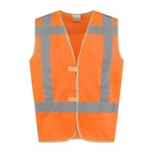 Veiligheidshesje kind High Visibility RWS oranje