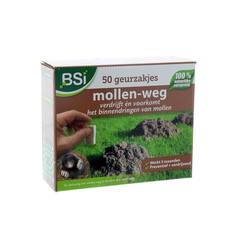 Mollen weg geurzakjes 50 st